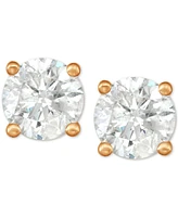 Diamond Stud Earrings (3/4 ct. t.w.) 14k White, Yellow or Rose Gold