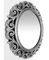 Infinity Instruments Round Indoor Mirror - Silver