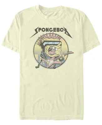 Fifth Sun Men's SpongeBob Short Sleeve Crew T-shirt