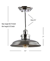 Felix 11" Adjustable Industrial Led Pendant