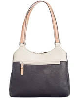 Giani Bernini Colorblock Pebbled 4-Poster Tote, Exclusively at Macy's