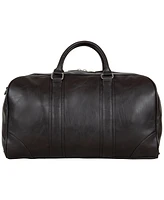 In Less Distress 20" Faux Leather Carry-On Duffel Bag