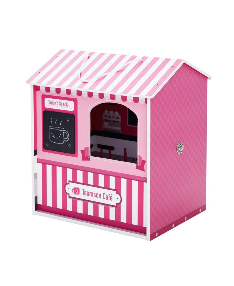 Teamson Kids Dreamland City Cafe 12" Doll House