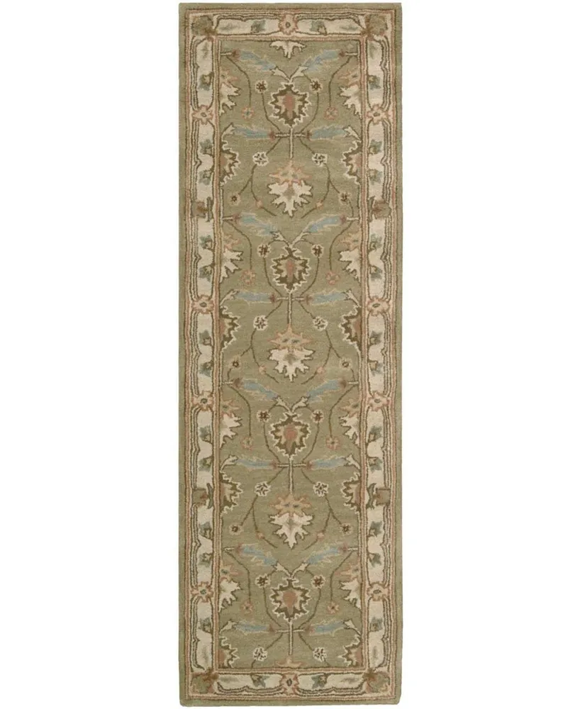 Long Street Looms India House IH76 Sage 2'3" x 7'6" Runner Rug