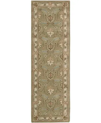 Long Street Looms India House IH76 Sage 2'3" x 7'6" Runner Rug