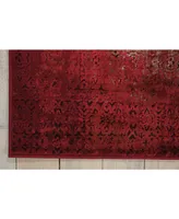 Long Street Looms Fate FAT01 Red 9'3" x 12'9" Area Rug