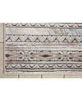 Long Street Looms Fate FAT03 Taupe 5'3" x 7'4" Area Rug