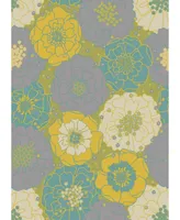 Long Street Looms Backyard BAC021 4'3" x 6'3" Outdoor Area Rug