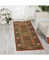 Long Street Looms Modino MOD03 Multi 2'2" x 7'6" Runner Rug