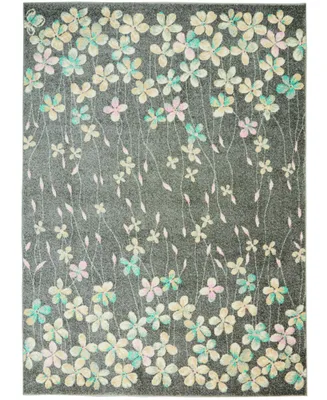 Long Street Looms Peace PEA04 5'3" x 7'3" Area Rug