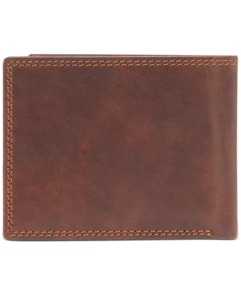 Tommy Hilfiger Men's Slim Bifold Rfid Leather Wallet