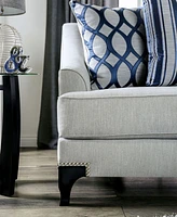 Furniture of America Allyson Upholstered Love Seat