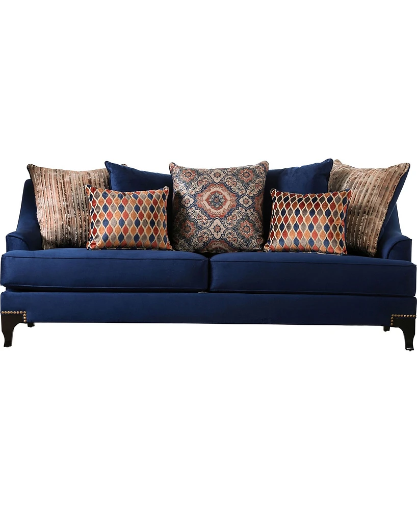 Furniture of America Allyson Upholstered Sofa