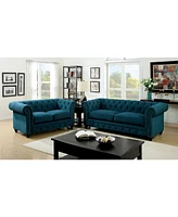 Furniture of America Skyana Upholstered Sofa