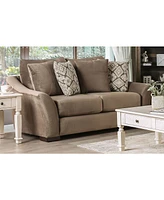 Furniture of America Mallena Upholstered Love Seat