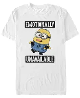 Fifth Sun Minions Men's Bob's Feelings Short Sleeve T-Shirt