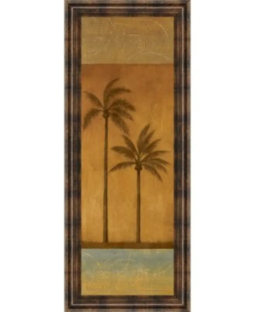 Classy Art Golden Palm By Jordan Grey Framed Print Wall Art Collection