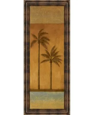 Classy Art Golden Palm By Jordan Grey Framed Print Wall Art Collection