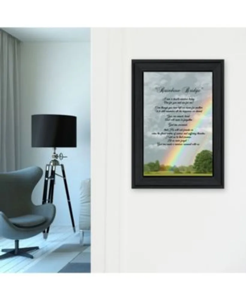 Trendy Decor 4u Rainbow Bridge By Trendy Decor 4u Ready To Hang Framed Print Collection