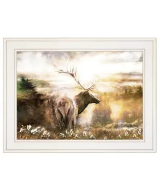 Trendy Decor 4u Heading Home Elk By Bluebird Barn Ready To Hang Framed Print Collection