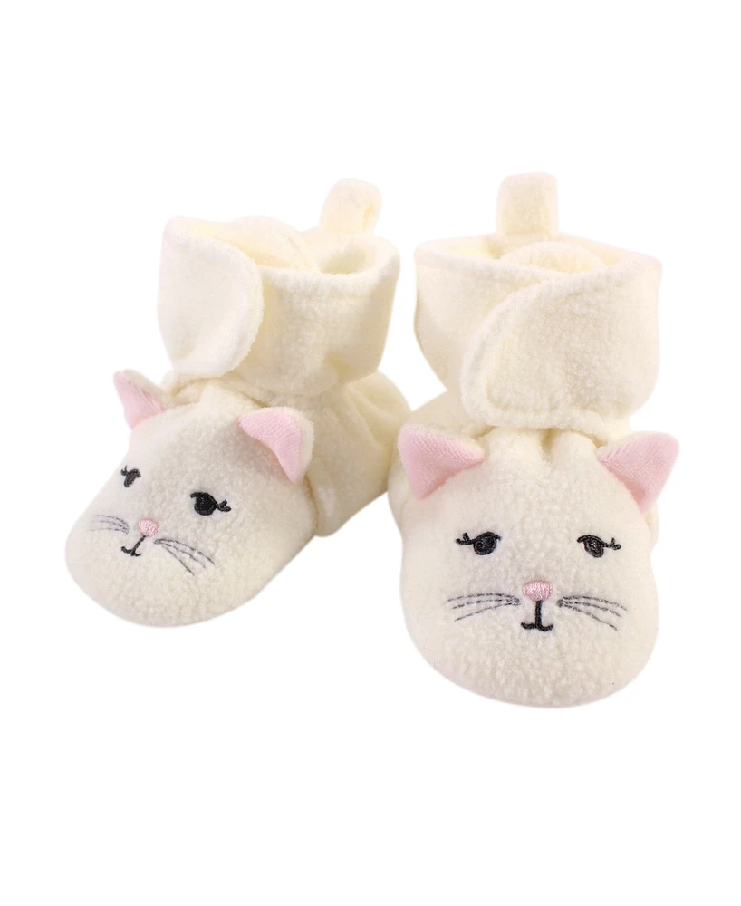 Hudson Baby Girls Cozy Fleece Booties