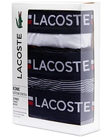 Lacoste Men's 3-Pk. Stretch Trunks