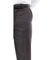 Tazio Men's Slim-Fit Flat Front Stretch Dress Pants