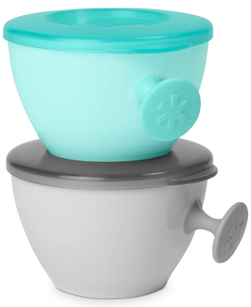 Skip Hop Baby and Toddler Easy-Grab Bowls, 2 Pack Set