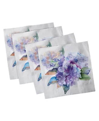 Ambesonne Watercolor Set of 4 Napkins