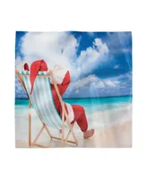 Ambesonne Santa Set of 4 Napkins