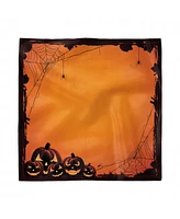 Ambesonne Halloween Set of 4 Napkins, 18" x 18"