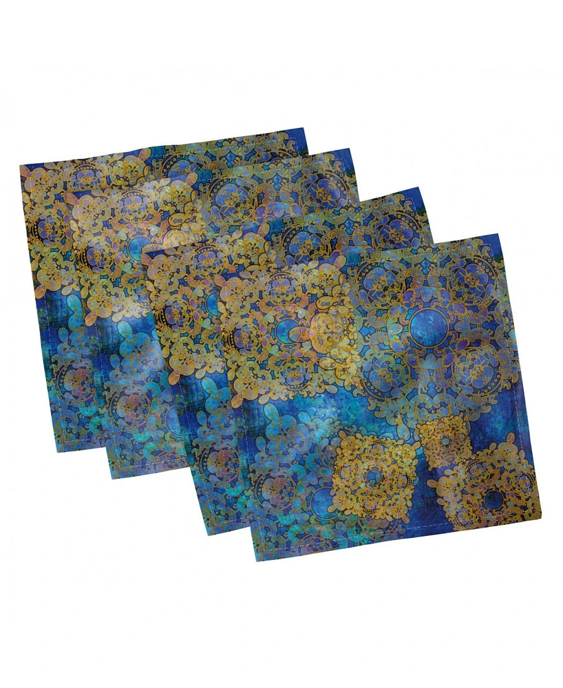 Ambesonne Ethnic Set of 4 Napkins, 18" x 18"