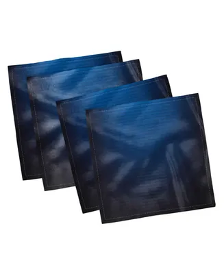 Ambesonne Lines Ombre Set of 4 Napkins, 18" x 18"