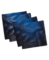 Ambesonne Lines Ombre Set of 4 Napkins, 18" x 18"