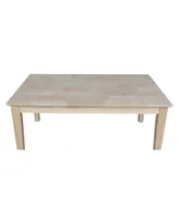 International Concepts Shaker Coffee Table