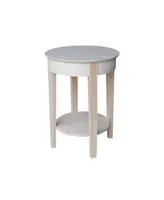 International Concepts Phillips Accent Table with Drawer