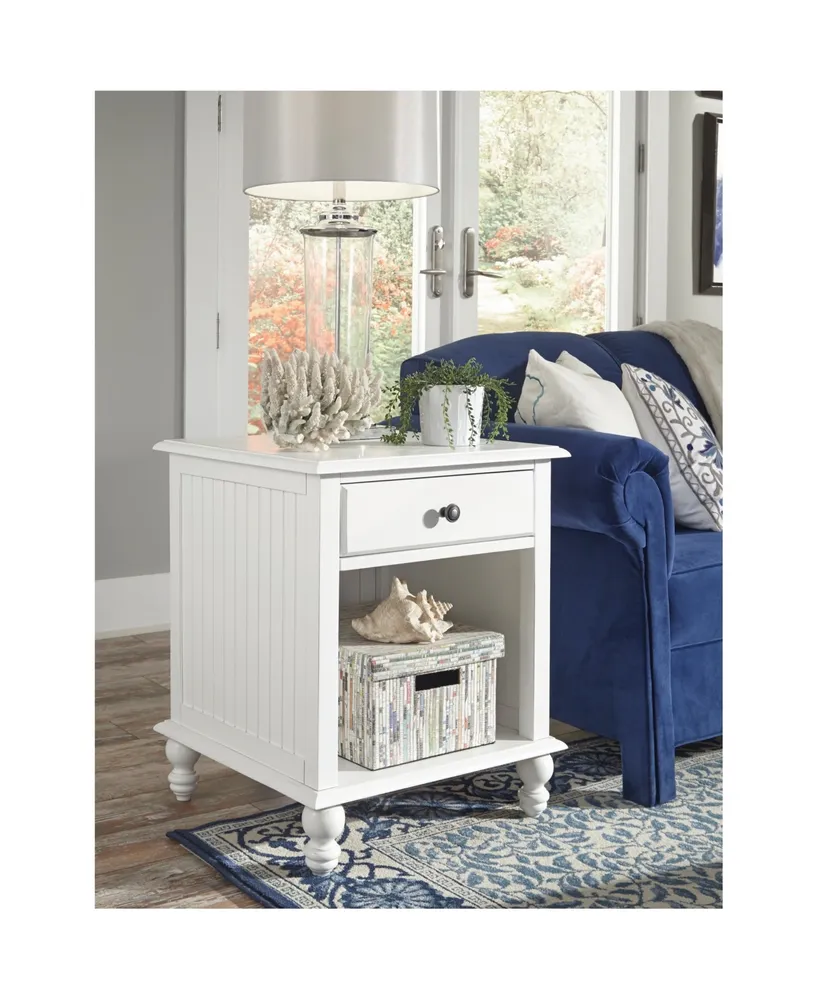 International Concepts Cottage Collection End Table with Drawer