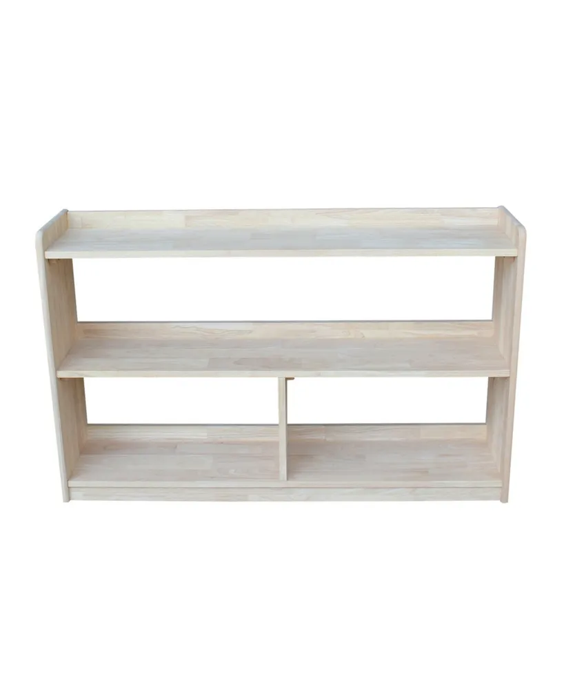 International Concepts Abby Divided Bookcase