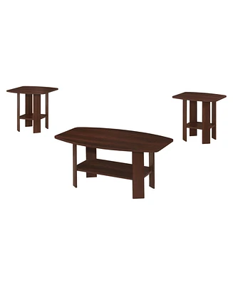 Monarch Specialties Table Set - 3 Piece Set