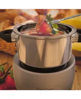 Classic Cuisine Stainless Steel Fondue Pot Set - 10" Forks