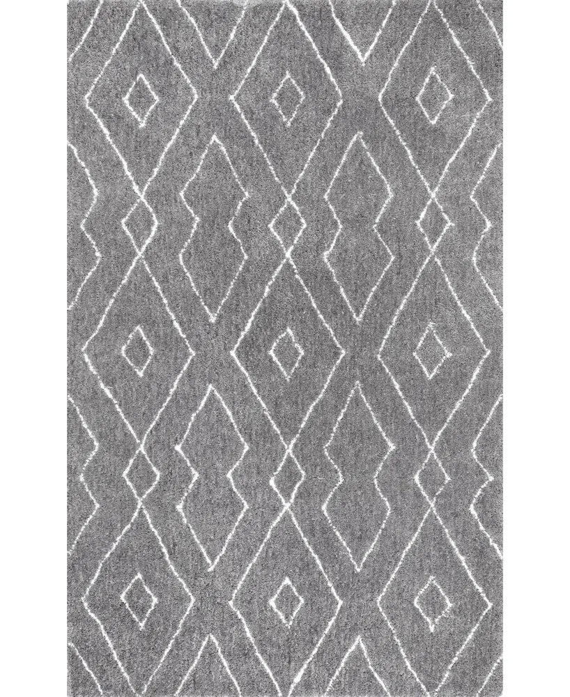 nuLoom Kazbar Lauren Lattice 6' x 9' Area Rug