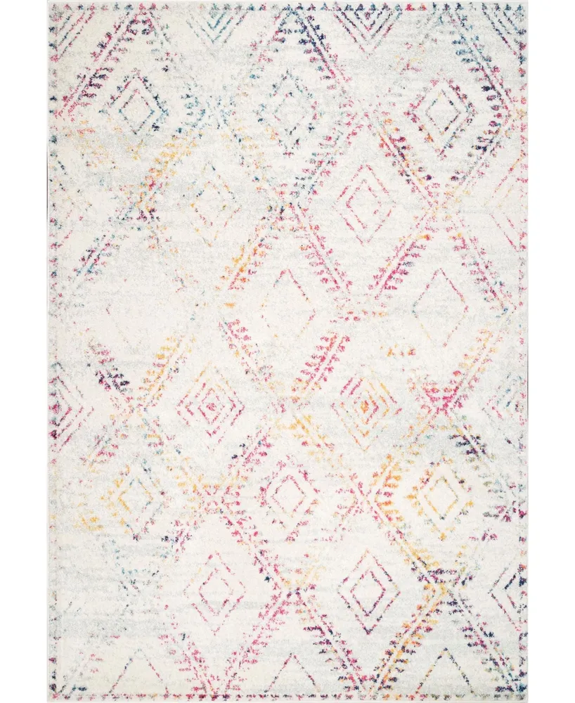 nuLoom Nile Geometric Cherelle Multi 8' x 10' Area Rug