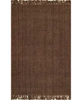 nuLoom Natura Collection Chunky Loop 5' x 7'6" Area Rug