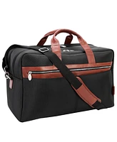 McKlein Wellington 21" Two-Tone Dual-Compartment Laptop Tablet Carry-All Duffel
