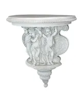 Design Toscano Cherubs of the Wine Harvest Sculptural Wall Console - Off