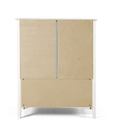 Alaterre Furniture Simplicity Tall Bookcase