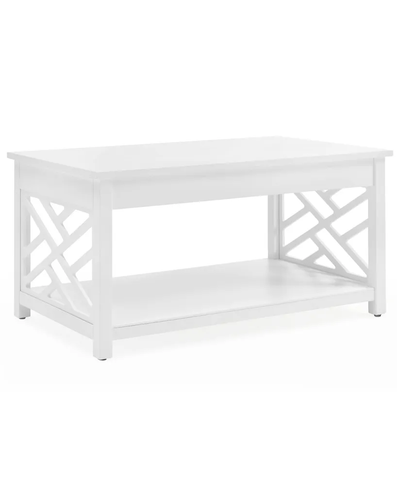 Alaterre Furniture Coventry Wood Coffee Table