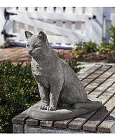 Campania International Garden Cat Statue