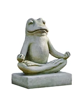 Campania International Mini Zen Frog Garden Statue