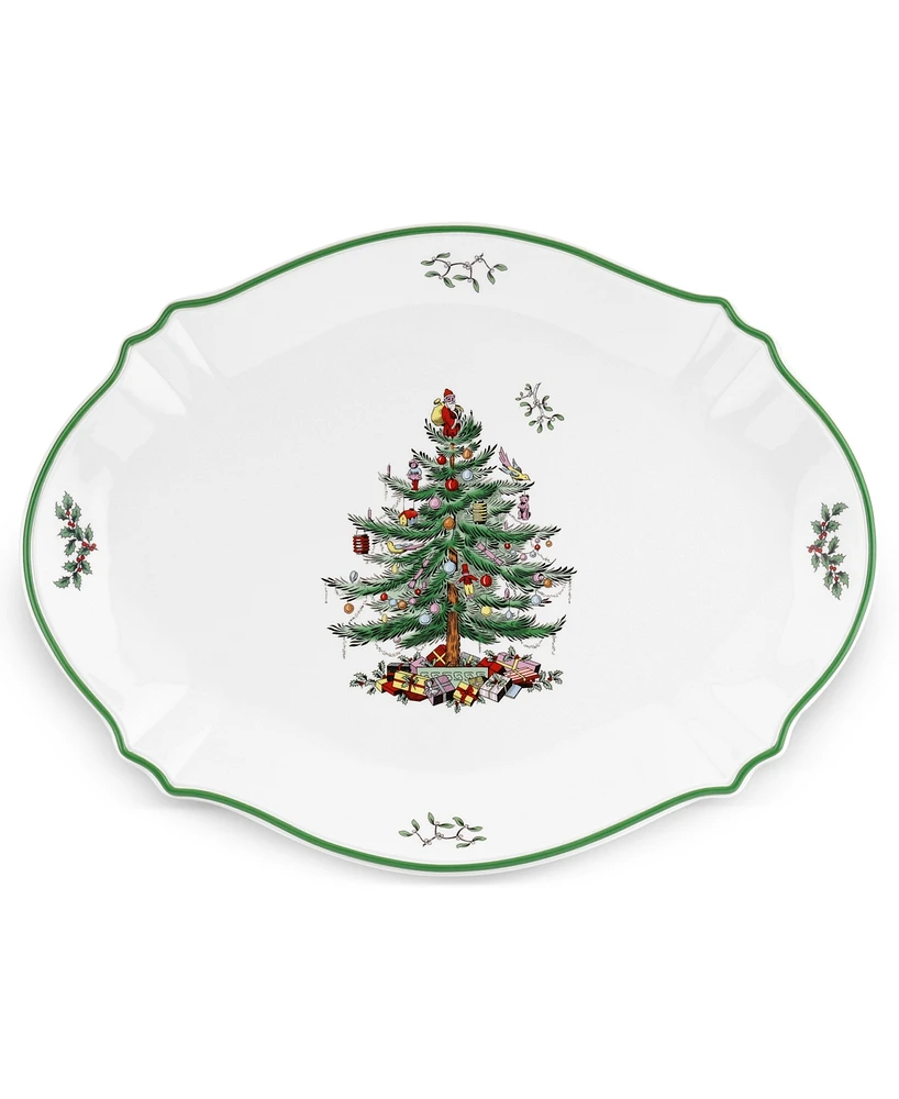 Spode Christmas Tree Oval Platter